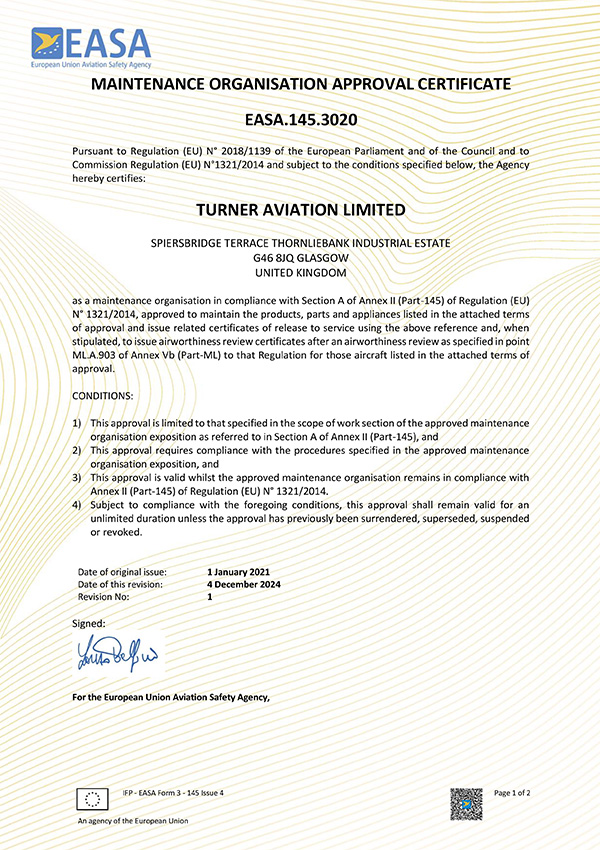 EASA 2024